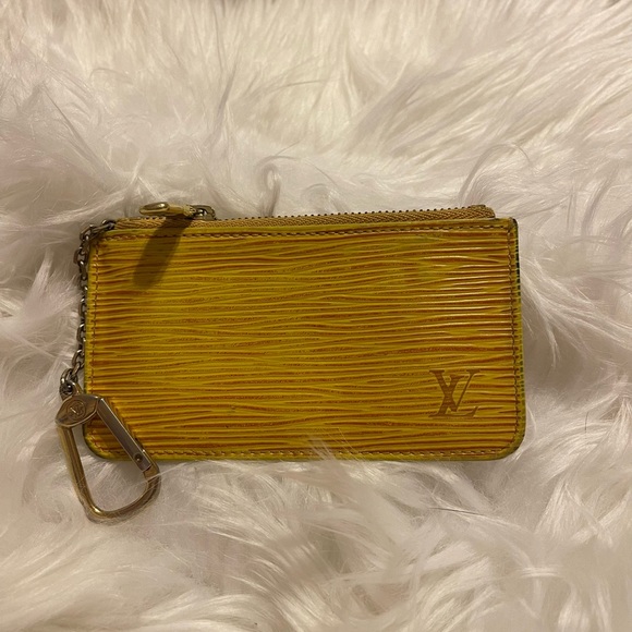 Louis Vuitton Epic yellow coin purse - Picture 1 of 4